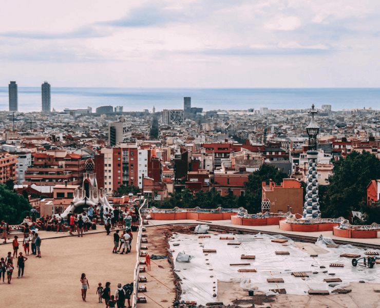 living in Barcelona